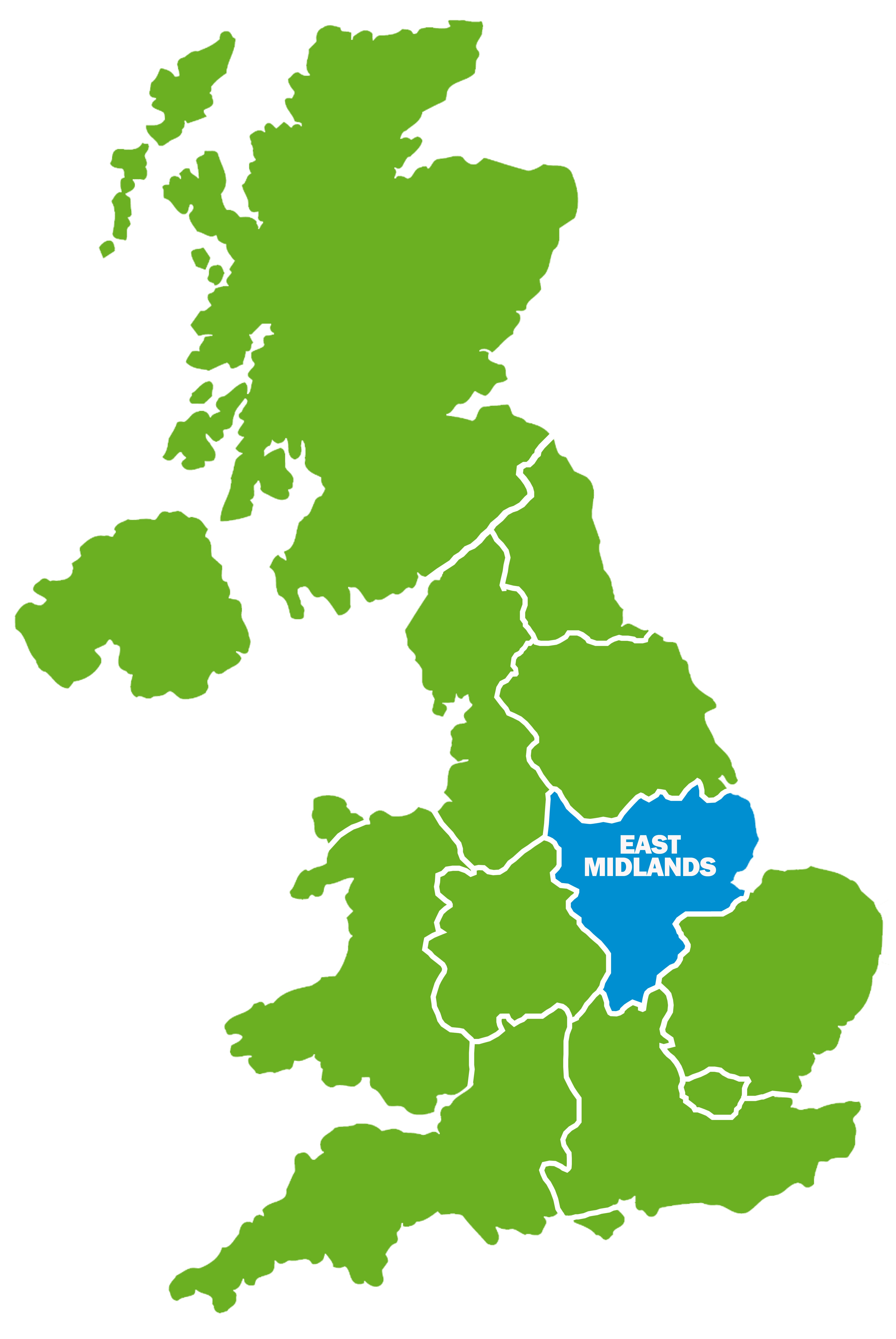 Midlands of england. Западный Мидленд на карте Великобритании. Восточный Мидленд Великобритания. Восточная Центральная Англия (Ист-Мидлендс). Мидленд на карте Великобритании.