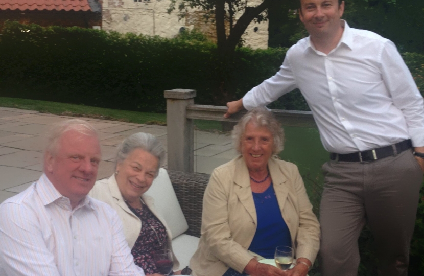 Sir Edward Leigh MP, Edith Smith, Julia McNeill & Kelly Smith