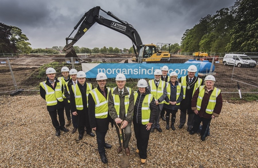 Market Rasen Leisure Centre Turf Cutting Ceremony