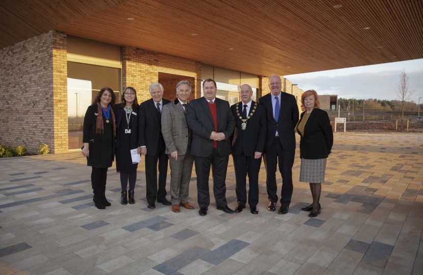 Marian Webb, Deborah Balsdon, John Burke DL, Ian Knowles, Cllr. Giles McNeill, Cllr. Steve England, Rt. Hon. Sir Edward Leigh MP and Cllr. Jessie Milne