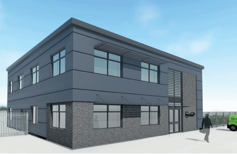 Artists impression of the new Depot