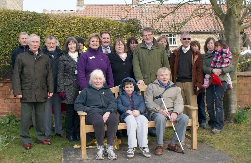 Best Kept Village Nettleham Bench