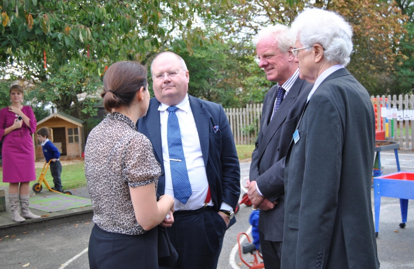 Suzanne Scott, Eric Pickles MP, Edward Leigh MP, Cllr. Burt Keimach