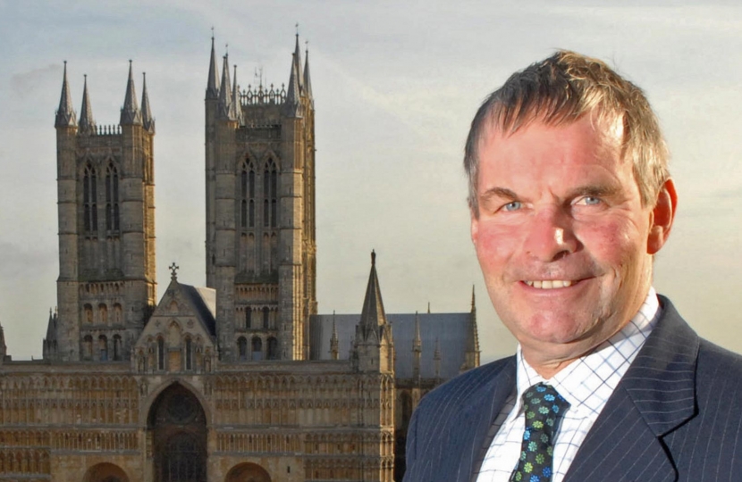 Cllr. Martin Hill OBE, Leader of Lincolnshire County Council