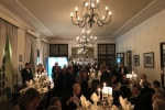 Guests take their seats for dinner at Hemswell Court for the 2017 Constituency Dinner