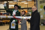 Chairman, Angela Lawrence opens the new Lidl store in Gainsborough