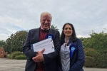 Sir Edward Leigh MP and Cllr. Jane Ellis