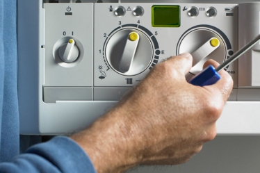 Repairing a gas boiler