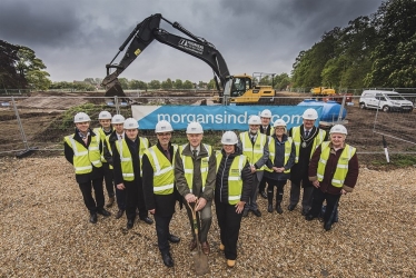 Market Rasen Leisure Centre Turf Cutting Ceremony