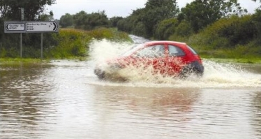 Flooding at Torksey Lock